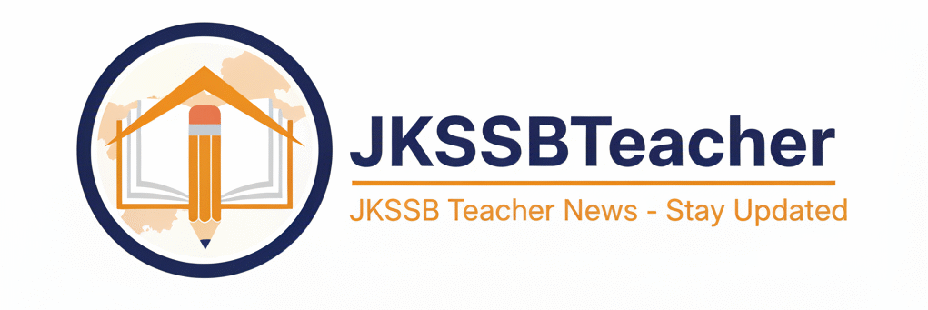 JKSSB Teacher Recruitment 2025 - Site Logo